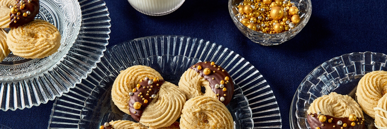 Piped Butter Cookies